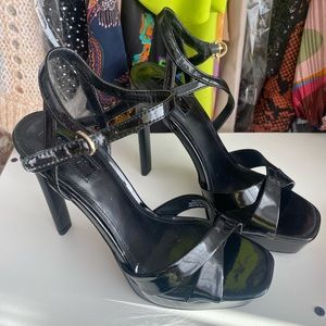 FOREVER 21 Patent Heels New Size 6.5